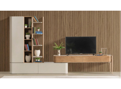 Wohnwand TV-Unit Stil Funktional Praktisch Robust Modern Hochwertig