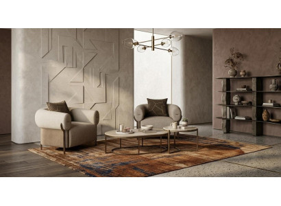 Wohnzimmer Set Sessel Couchtisch Beistelltisch Modernes Design