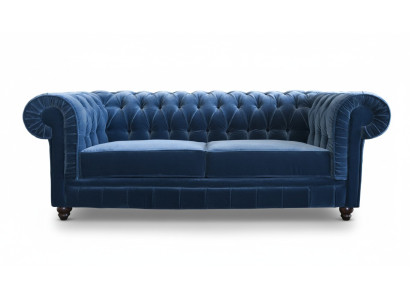 Sofá de tela Chesterfield de cuero tela sofá de 3 plazas conjunto de sofás de sofá de cuero NUEVO