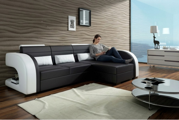 Excelente sofá esquinero moderno, comodidad y estilo en perfecta armonía.