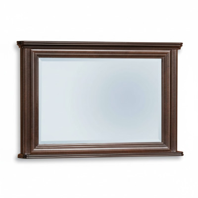 Espejo de marco de madera real de diseñador clásico XXL 107x71 espejo - Modelo W-L2