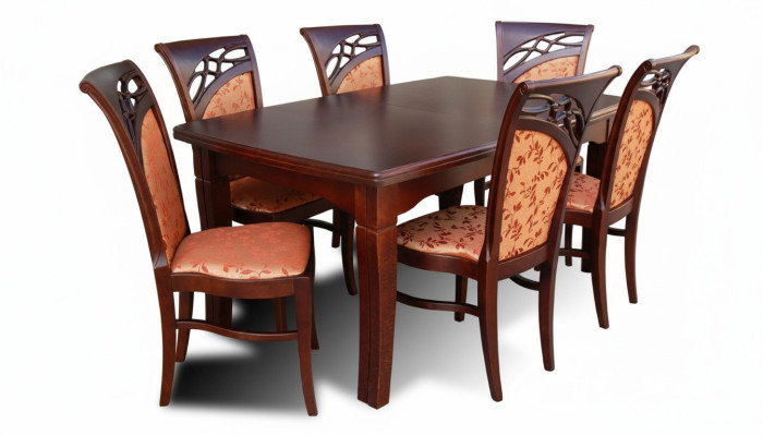 Mesa + 6 sillas Conjunto de comedor Grupo de comedor Mesa de grupo Mesa Mesas Nuevo