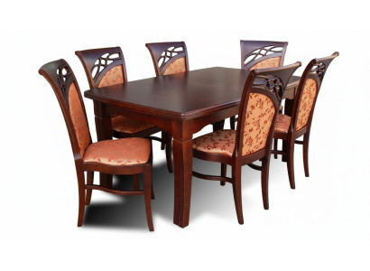 Mesa + 6 sillas Conjunto de comedor Grupo de comedor Mesa de grupo Mesa Mesas Nuevo