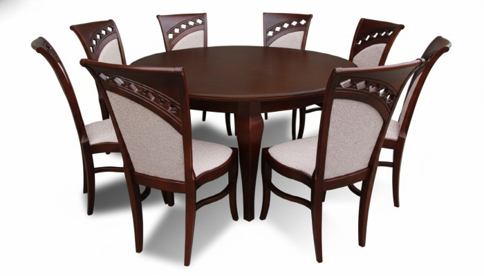 Mesa comedor + 8 sillas Juego de comedor Grupo de comedor Mesa redonda Mesas Nuevas