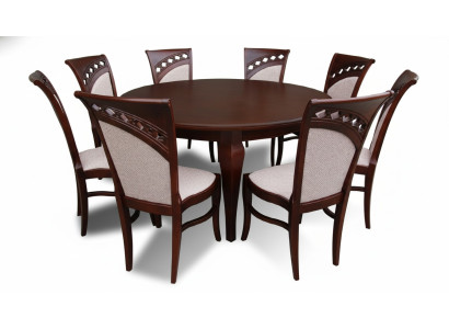 Mesa comedor + 8 sillas Juego de comedor Grupo de comedor Mesa redonda Mesas Nuevas