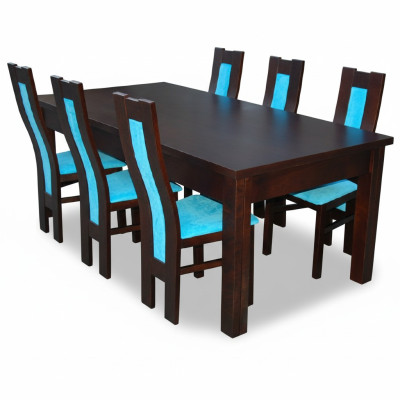 Mesa + 6 sillas Conjunto de sillas de comedor Juego de mesa moderna Mesas nuevas