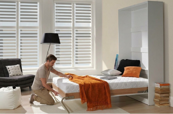 Cama plegable armario cama cómoda cajón abatible producto nuevo