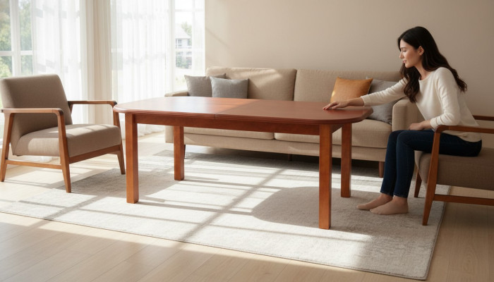 Mesa de comedor Mesa de madera Marrón Mesas Comedor Nuevo S11-O Muebles Madera Nuevo