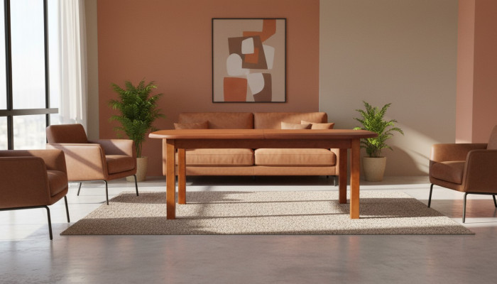 Mesa de comedor Mesa de madera Marrón Mesas Comedor Nuevo S11-O Muebles Madera Nuevo