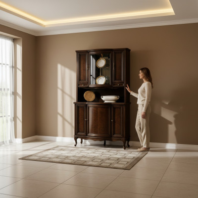 Clásicos armarios Armario Mueble mural Accesorio Nuevo Muebles italianos Nuevos  Clásicos armarios Armario Mueble de pared Accesorio Nuevo Muebles italianos Nuevos