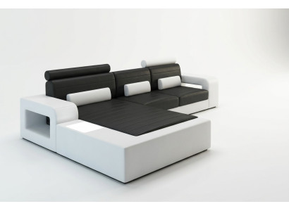 PIEL * MOD H2209 BETA * SOFÁ DE ESQUINA CONJUNTO DE SOFÁ DE CUERO SOFÁ ESQUINERO NUEVO SOFÁ CONJUNTO ESQUINA