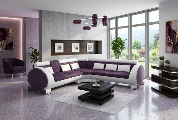 Conjunto de muebles de salón sofá tapizado sofá asiento esquina esquina conjunto de muebles de salón LT01 NUEVO