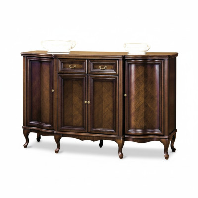 Cómoda clásica Cómodas Cómoda armario Estilo antiguo Armario de madera Modelo