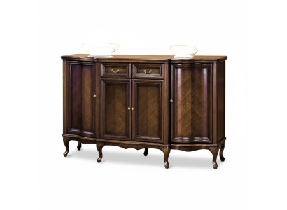 Cómoda clásica Cómodas Cómoda armario Estilo antiguo Armario de madera Modelo
