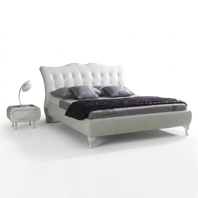 Cama Chesterfield cama tapizada de lujo cama matrimonial cama de diseño nuevas