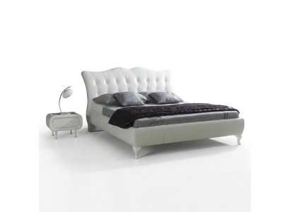 Cama Chesterfield cama tapizada de lujo cama matrimonial cama de diseño nuevas