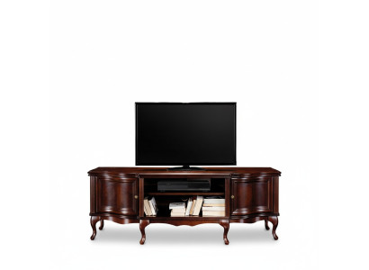 Soporte de televisión de madera: belleza natural y practicidad en uno.