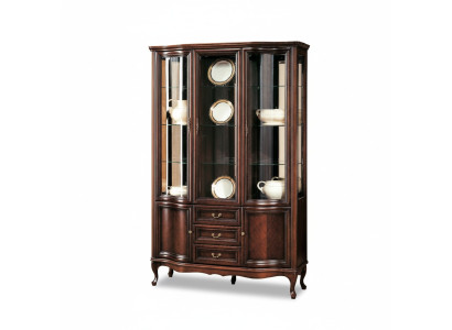 Clásica vitrina armario Muebles italianos Vitrina Vitrinas Nuevo W-W3