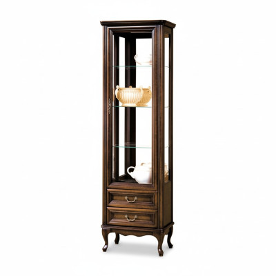 Vitrina clásica Armario Muebles italianos Vitrina Vitrina Nuevo W-1/2