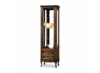 Vitrina clásica Armario Muebles italianos Vitrina Vitrina Nuevo W-1/2