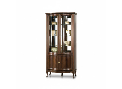 Vitrina clásica Armario Muebles italianos Vitrina Expositora Vitrinas Nuevo W-W2L