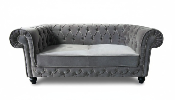 Sofá Chesterfield Sofá Sofá Tapizado Diseñador de 3 plazas Conjunto Sofás Nuevo CHESTER 2