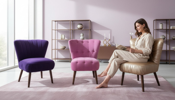 Chesterfield Sessel Diseño Silla Tapizada Chaise Longue Puf Sillas Nuevo