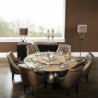 Silla de diseñador de lujo Chesterfield, sillas de comedor tapizadas, ¡Nuevas!