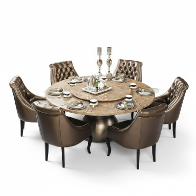 Silla de diseñador de lujo Chesterfield, sillas de comedor tapizadas, ¡Nuevas!