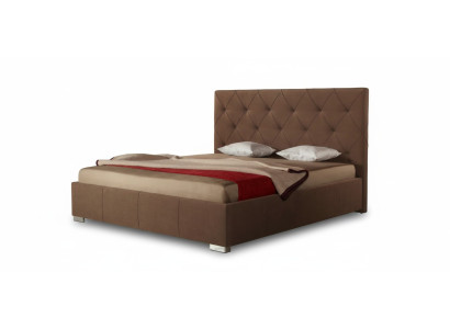 Diseñador cama doble acolchada cama cama dormitorio cama matrimonial cama de cuero nueva 2700