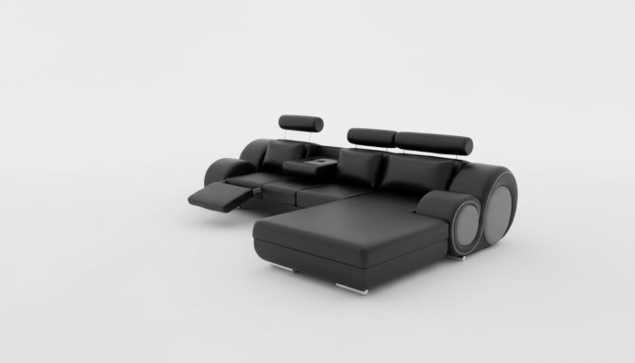 Conjunto de diseño Sofá de esquina con chaise longue Sofá Sofá tapizado Sofá de cuero Sofás Nuevo