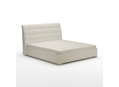 Cama Cama doble Camas de diseño Cama doble Cuero Acolchado Textil Cama Tela