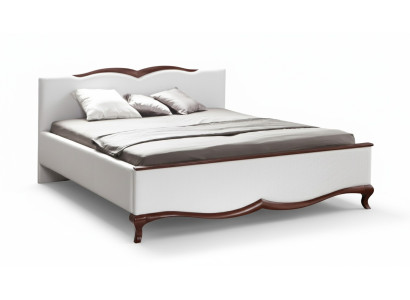 Cama Chesterfield de tela de camas matrimoniales cama de matrimonio cama tapizada dormitorio.