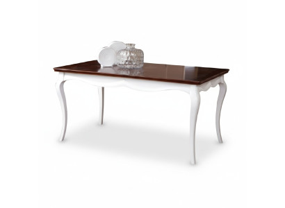 Mesa de comedor de madera maciza hecha a mano - Modelo MI-1