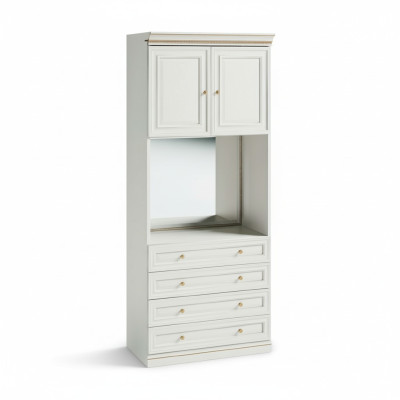 Modelo de elemento V2D-05-L para Armario Empotrable Armario italiano de Madera.