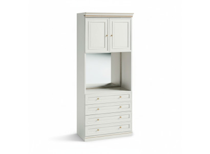 Modelo de elemento V2D-05-L para Armario Empotrable Armario italiano de Madera.
