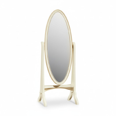 Espejo Chippendale de diseño clásico, espejo de pie grande, modelo V-espejo.