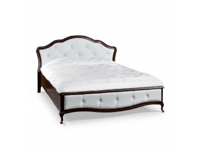 Cama Cama de matrimonio Cama doble Cama king-size Dormitorio Cama clásica de cuero Modelo V-2T