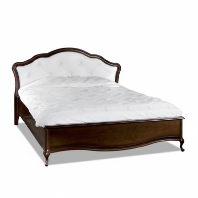 Cama Cama matrimonial Cama doble Chippendale Clásico dormitorio real - Modelo V-T