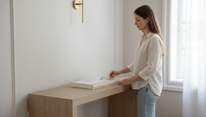 Elemento para armario empotrado Armario Muebles Italianos V-E Porta pantalones