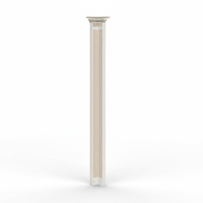 Columna de esquina columna columna de madera esquina elemento de cierre columnas Verona V-columna de esquina
