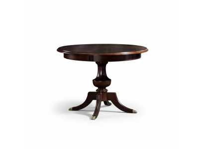Mesa de comedor Mesa Mesas Madera maciza Mesa de madera Clásica Barroco Mesa redonda Comedor