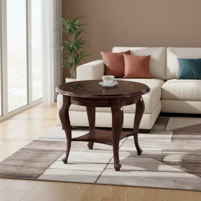 Mesa redonda Mesa Mesa de centro Mesas Madera maciza Madera maciza Mesa auxiliar Nuevo V-5A