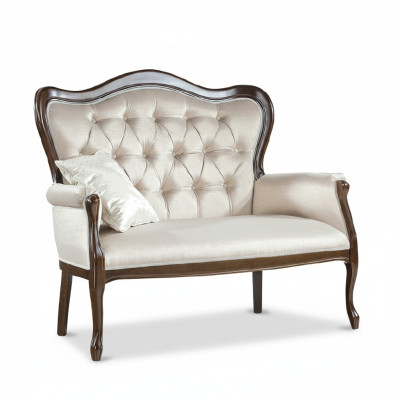 Sofá Chippendale Sofá Banco Banco Banco Banco de 3 asientos Modelo de sofá W-2