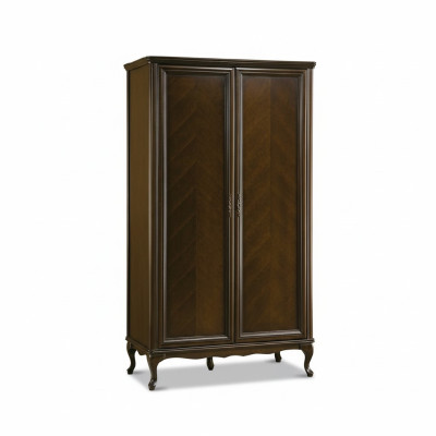 Armario de madera maciza Armario Muebles italianos de madera Estilo antiguo Clásico
