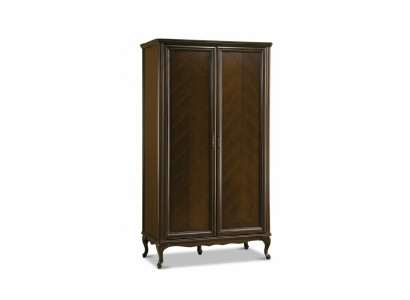 Armario de madera maciza Armario Muebles italianos de madera Estilo antiguo Clásico