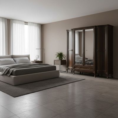 Armario clásico Armarios Mueble de pared Armario ropero Antigüedades Muebles italianos