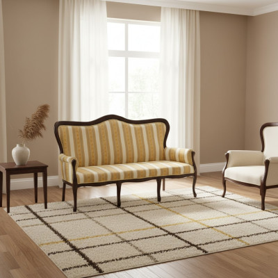 Sofá clásico Muebles italianos Sofás Chesterfield Sofá conjunto W-Sofa3