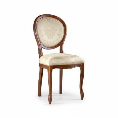 Sillas clásicas Silla Madera maciza Muebles franceses Silla de comedor