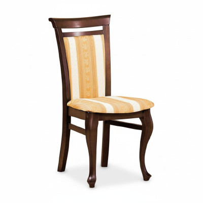 Silla clásica Silla de comedor Silla de comedor Silla con respaldo real de madera - Modelo W-01